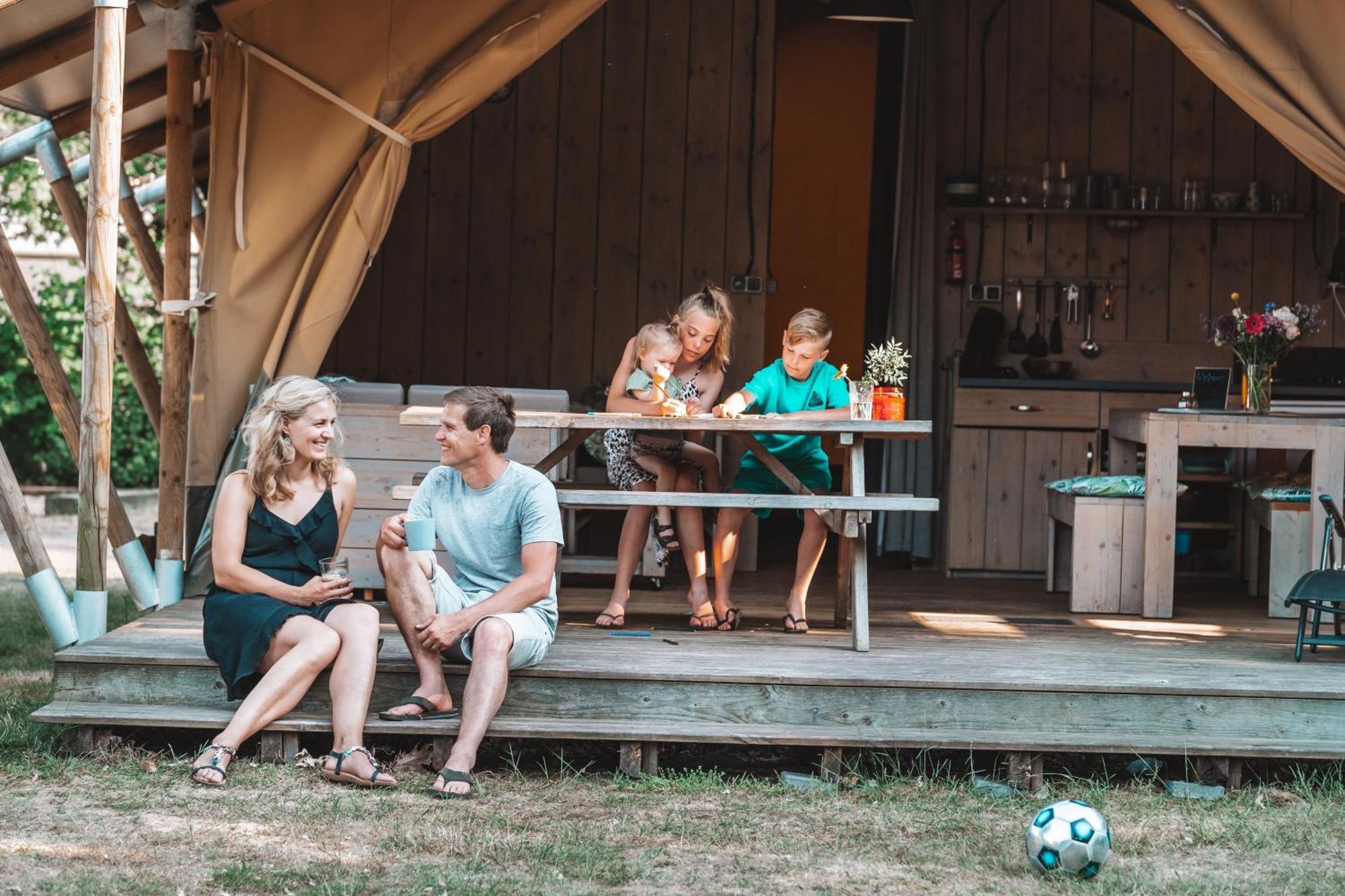 Glamping Holten Luxe Safaritent 2 Ngoại thất bức ảnh